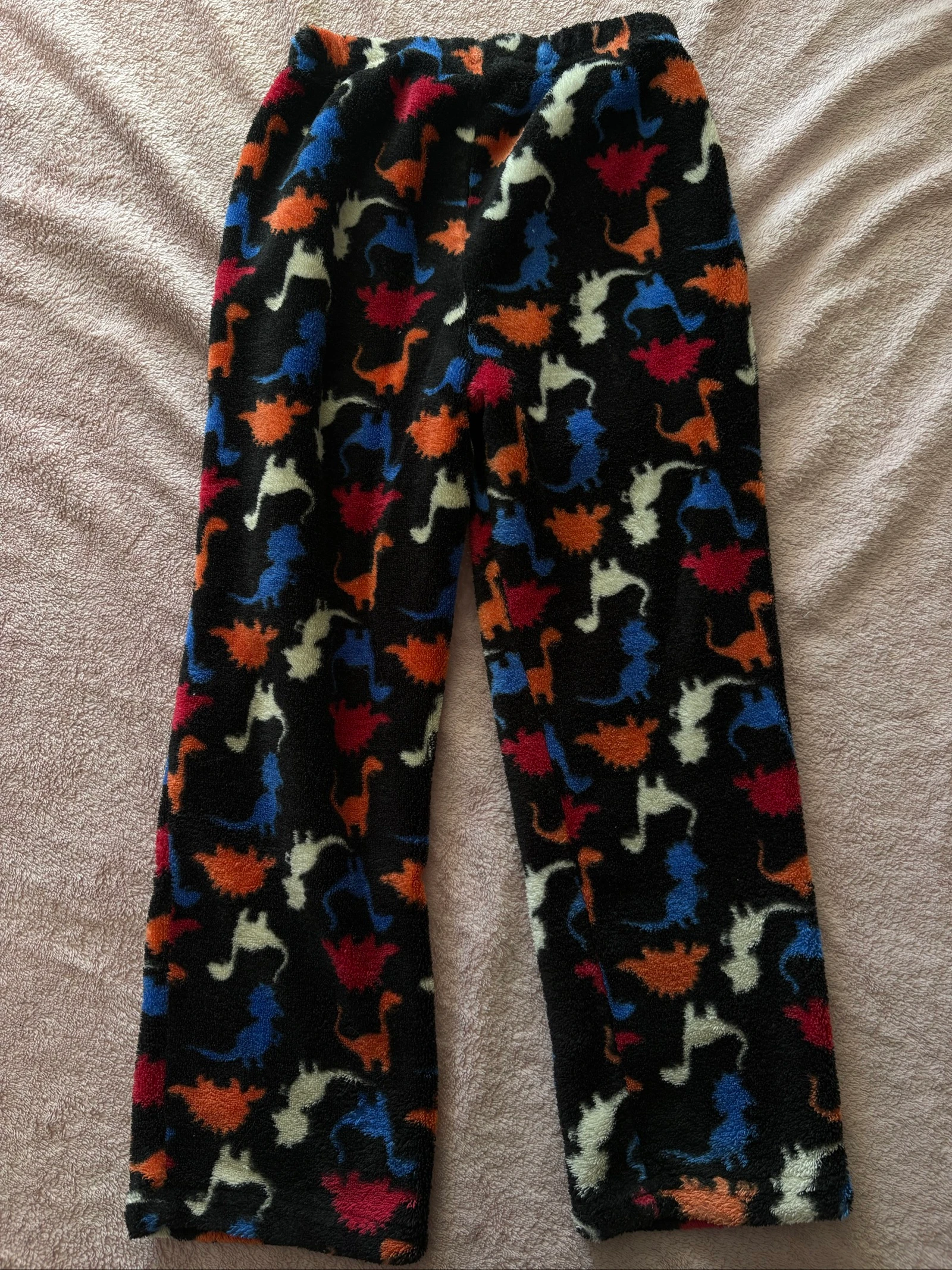 Jongens fleece pyjamabroek 6 jaar zwart dinosaurus Tissaia – photo 5